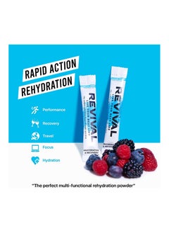 REVIVAL Revival Rehydration and recovery elctrolyte drink mix with Vitamin C, B1, B3, B5, B12 Pina Colada  - Image 3