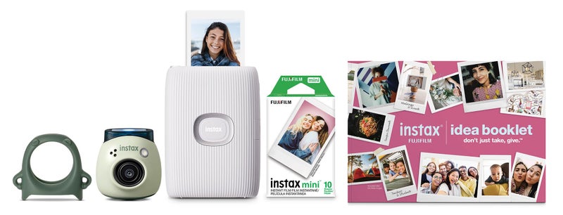 Instax Fujifilm INSTAX PAL Digital Camera & INSAX Mini Link 2 Smartphone Printer Bundle - Image 1