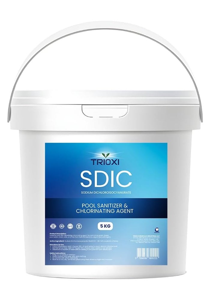 Trioxi SDIC Pool Sanitizer - 5 Kg - Image 1