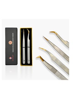 Premium ProGrade Precision Eyelash Extension Tweezers with Ultra-Fine Tips for Expert Eyelash Application, Ideal for Professional Lash Artists and DIY Home Uae - pzsku/Z5C4F6C5FE4DE782D6E47Z/45/_/1697451010/9d6a78aa-6ed2-4e1a-9167-fd4c5f00687b