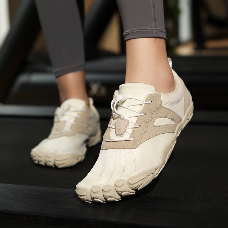 Five-Toe Training Shoes - Breathable Anti-Slip Mesh for Outdoor Sports - Image 1