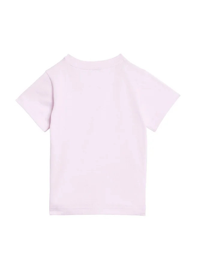 adidas Adidas I Adiraptor T Pink Graphic Tee (Short Sleeve) T-Shirts For Kids