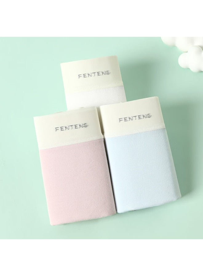 Fenton Fenteng Women's Underwear, 3-pack, Two-way Wear, 10a Antibacterial Pure Cotton Comfortable Breathable Anti-exposure Boyshorts For Wome - Image 4