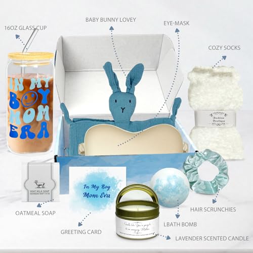 MHSMHL Boy Mom Gifts, First Mothers Day Gifts for New Mom Gift for Women After Birth Pregnancy Mama Care Package After Baby Gift for moms To Be Set Box for Expecting Moms new Mommy Essentials - Image 2