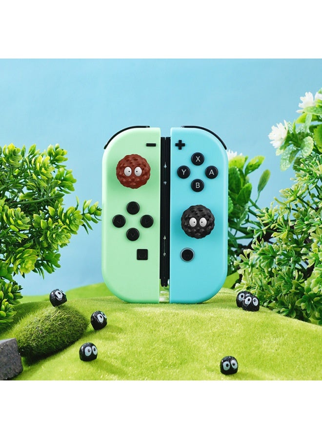 Nintendo Switch Silicone Button Rocker Cover Swich NS Rocker Cap Protective Cover OLED Handle Protective Cap-Product Color:Switch Rocker Cap  4 Pieces  - Image 5