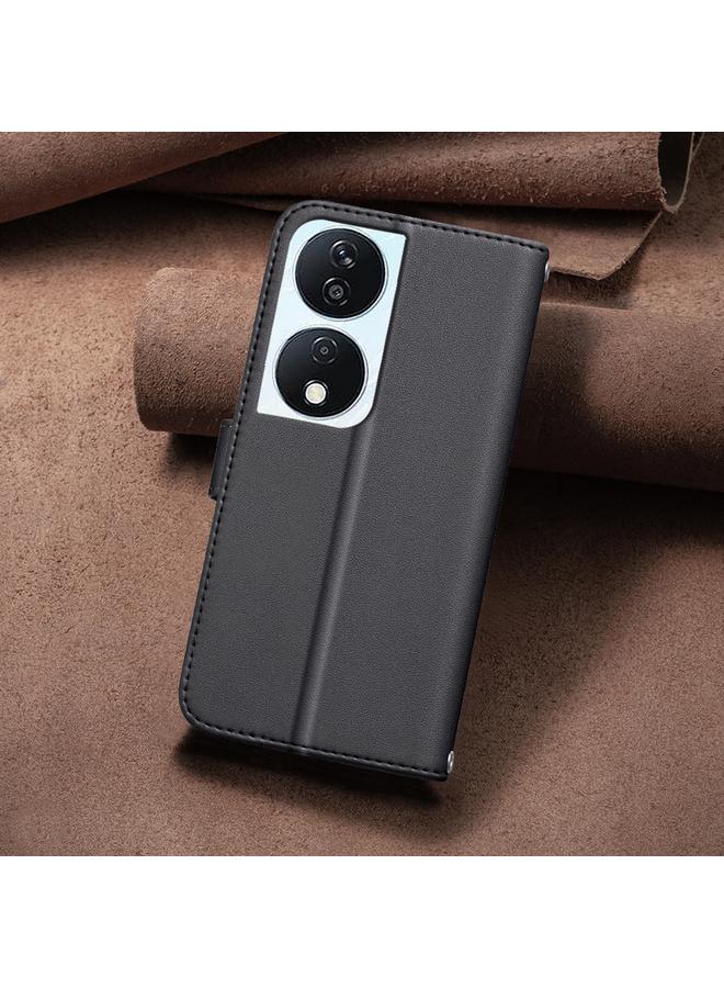 Zaboon Case For Honor X7b Square Texture Leather Phone Case - Image 3