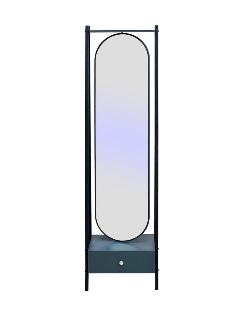 Living Floor Full Length Mirror With Holder 175X40X45Cm - Image 2