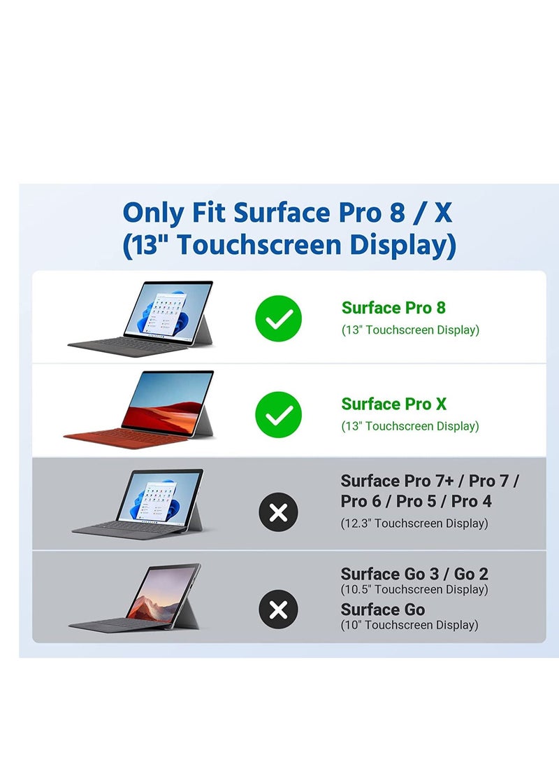 Generic [2 pack] Paper-Feel Screen Protector for Microsoft Surface Pro 11/ Pro 10/Pro 9/ Pro X/Pro 8 13inch, Easy Installation/Scratch resistant/ Friendly Touching Screen Protector ,Clear  - Image 5