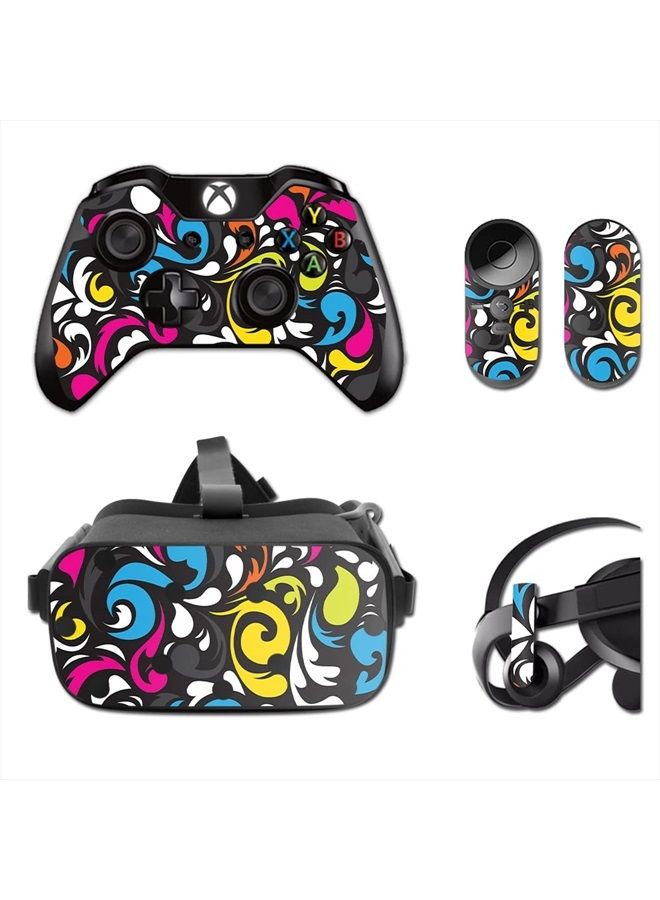 MIGHTY SKINS MightySkins Skin Compatible with Oculus Rift CV1 wrap Cover Sticker Skins Swirly