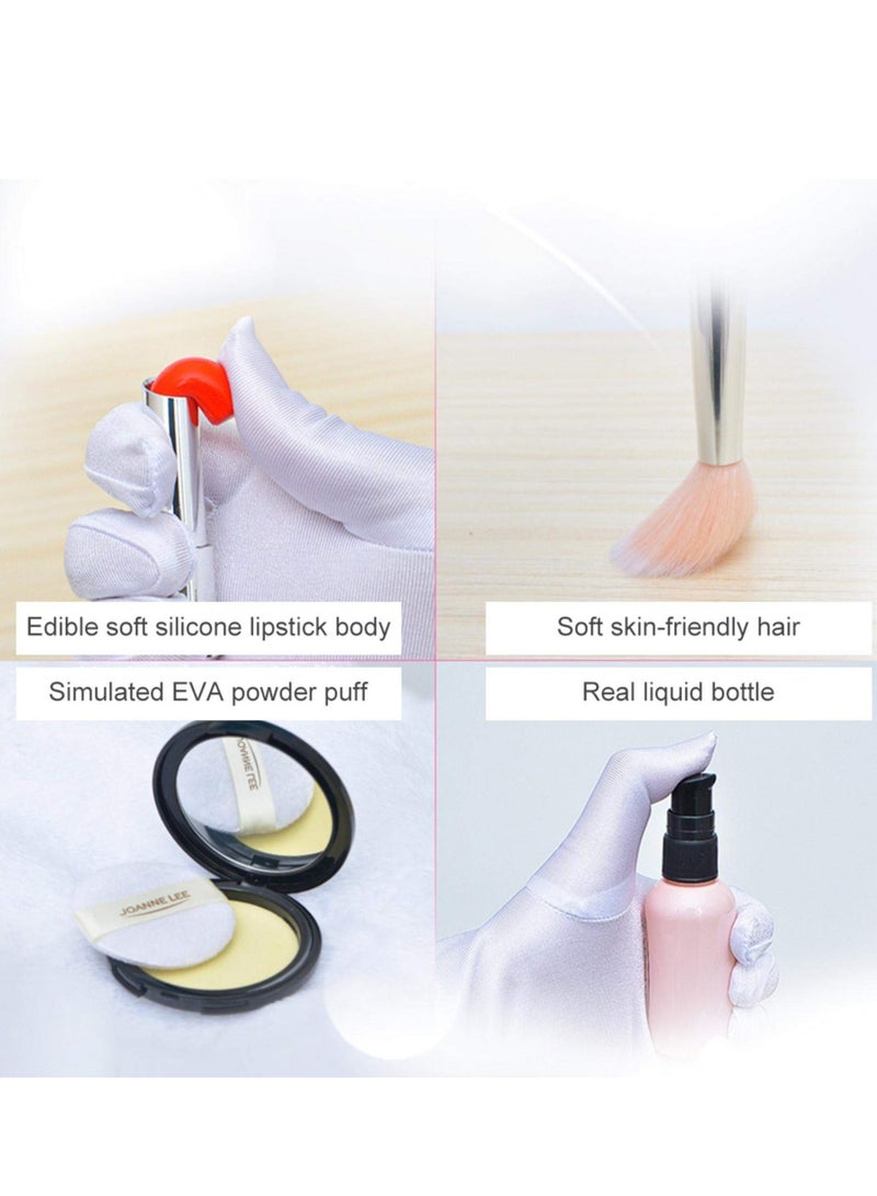 Daytoyz Kids Makeup Box for Girls, Beauty Set for Little Girls - Kids Makeup Toys Washable Makeup Set Toy Case for Girls Pretend Play Makeup Beauty Set Kids Birthday Gift - Image 5