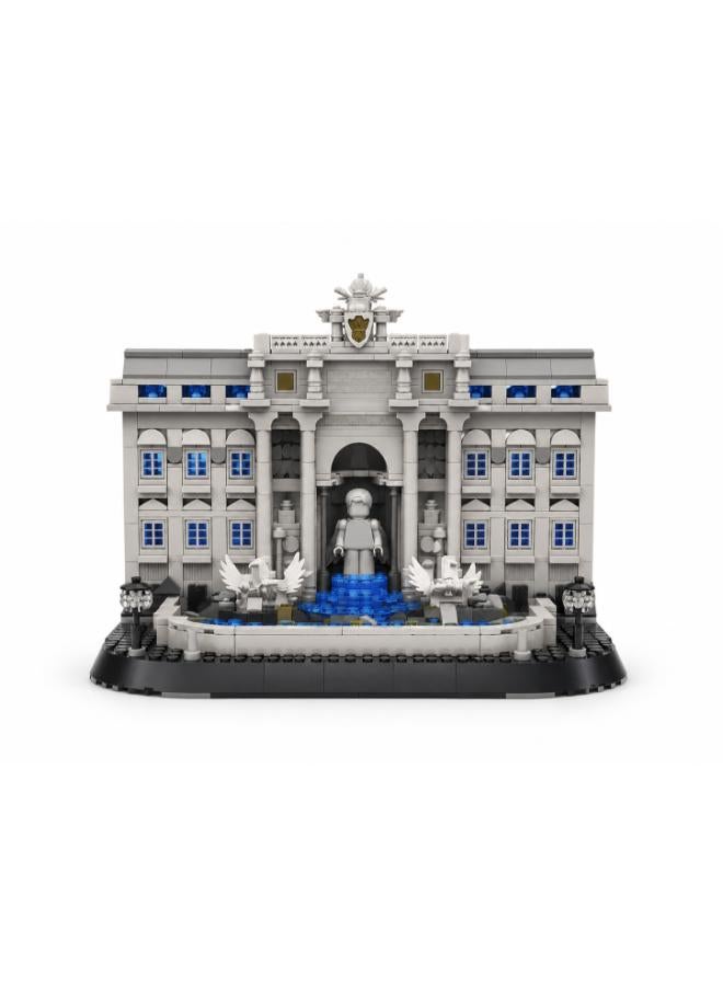 Landmark Building Blocks Model Set - Grey