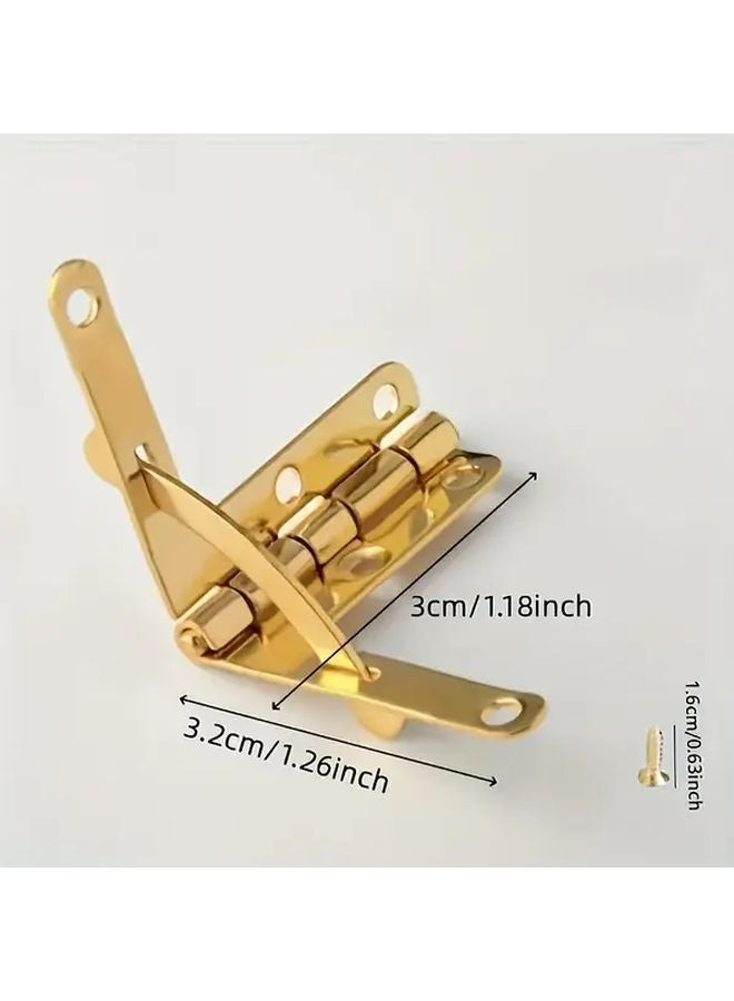 70pcs Automatic Closing Door Hinges For Storage Jewelry Box Cabinet DIY - Image 3