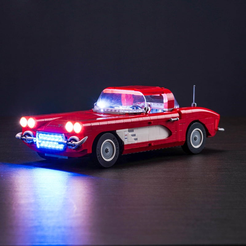 BrickBling LED Light Kit Compatible with Lego Corvette 10321 Car New 2023 Lighting Compatible with Lego Chevrolet Corvette No Model Included - Image 3