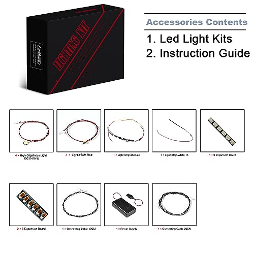 BrickBling LED Light Kit Compatible with Lego Corvette 10321 Car New 2023 Lighting Compatible with Lego Chevrolet Corvette No Model Included - Image 5