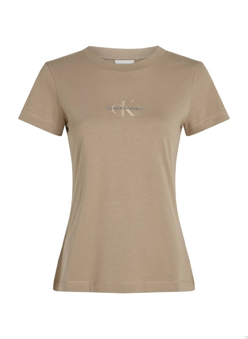 Calvin Klein Jeans Slim Monogram T-Shirt - Image 2