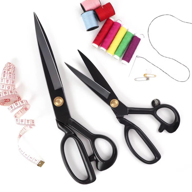 CRAFT it Tailoring Scissor 10 Inches for cloth cutting with Sharp Precision Blades | Professional Shears for Tailoring with High Carbon Steel (1 Scissor+1 seam Ripper+1 cutter+1 Measure Tape) - Image 3