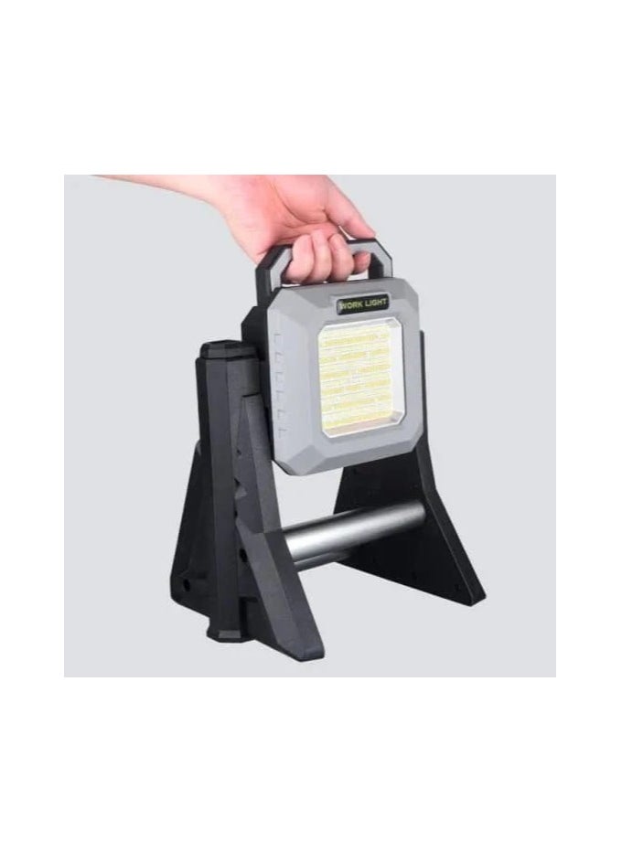 Generic Multifunctional Work Light with Telescopic Base – Adjustable Height & Bright LED Illumination, Portable and Durable for Indoor & Outdoor Use, Ideal for Construction, DIY, and Emergency Lighting  - Image 1