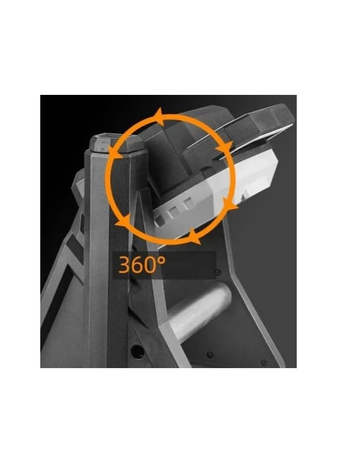 Generic Multifunctional Work Light with Telescopic Base – Adjustable Height & Bright LED Illumination, Portable and Durable for Indoor & Outdoor Use, Ideal for Construction, DIY, and Emergency Lighting  - Image 4