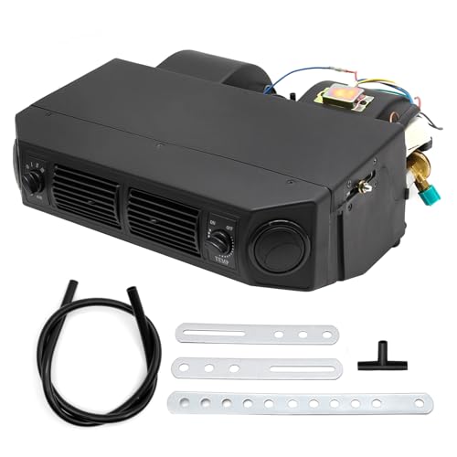 Saihisday مجموعة تجميع المبخر A/C Saihisday BEU-404-100 AUTO A/C مع 2 فتحات 3 سرعات 12V ترموستات كهربائي 4Max حجم الهواء 600 CFM، وحدة تكييف وتدفئة تحت لوحة القيادة للسيارة والشاحنة - Image 1