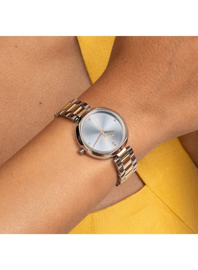 OLIVIA BURTON Round Analog Women'S Stainless Steel And Ionic Plated Rose Gold Steel Case  Watch - Image 3