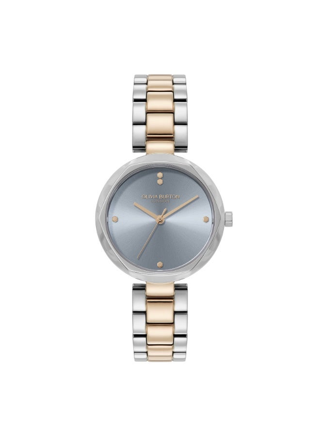 OLIVIA BURTON Round Analog Women'S Stainless Steel And Ionic Plated Rose Gold Steel Case  Watch - Image 1