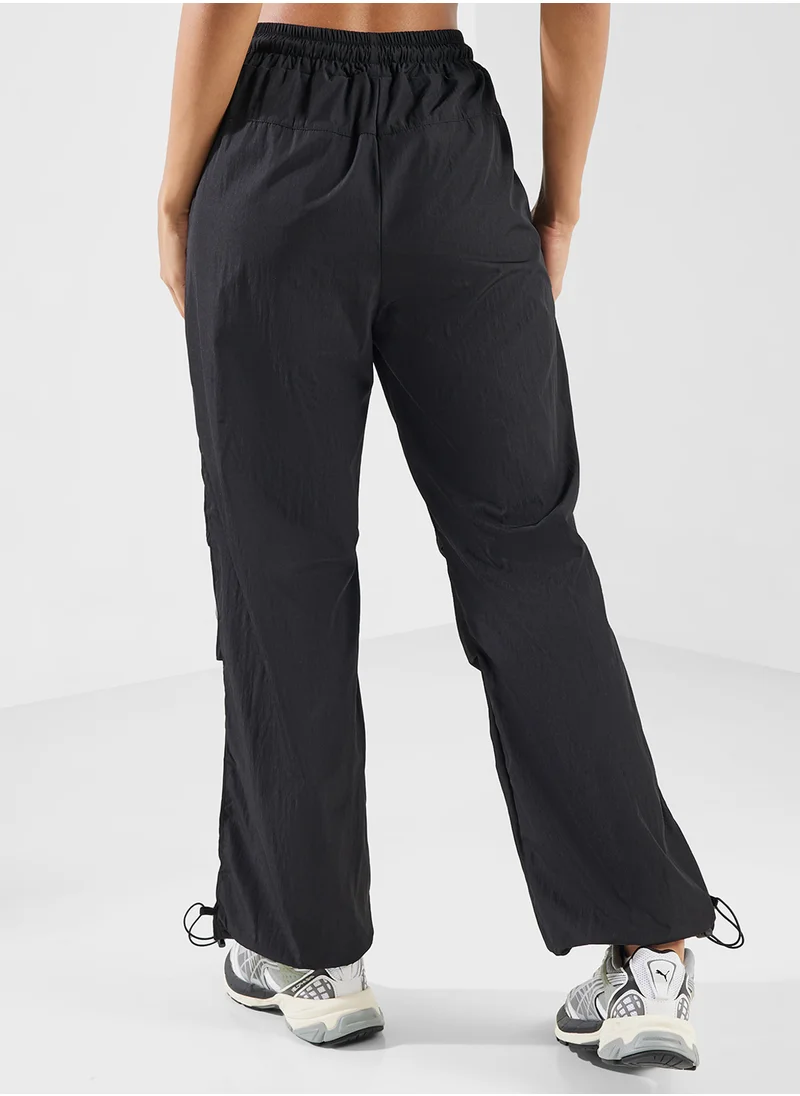 فورورد Elasticised Waist Straight Fit Cargo Pants