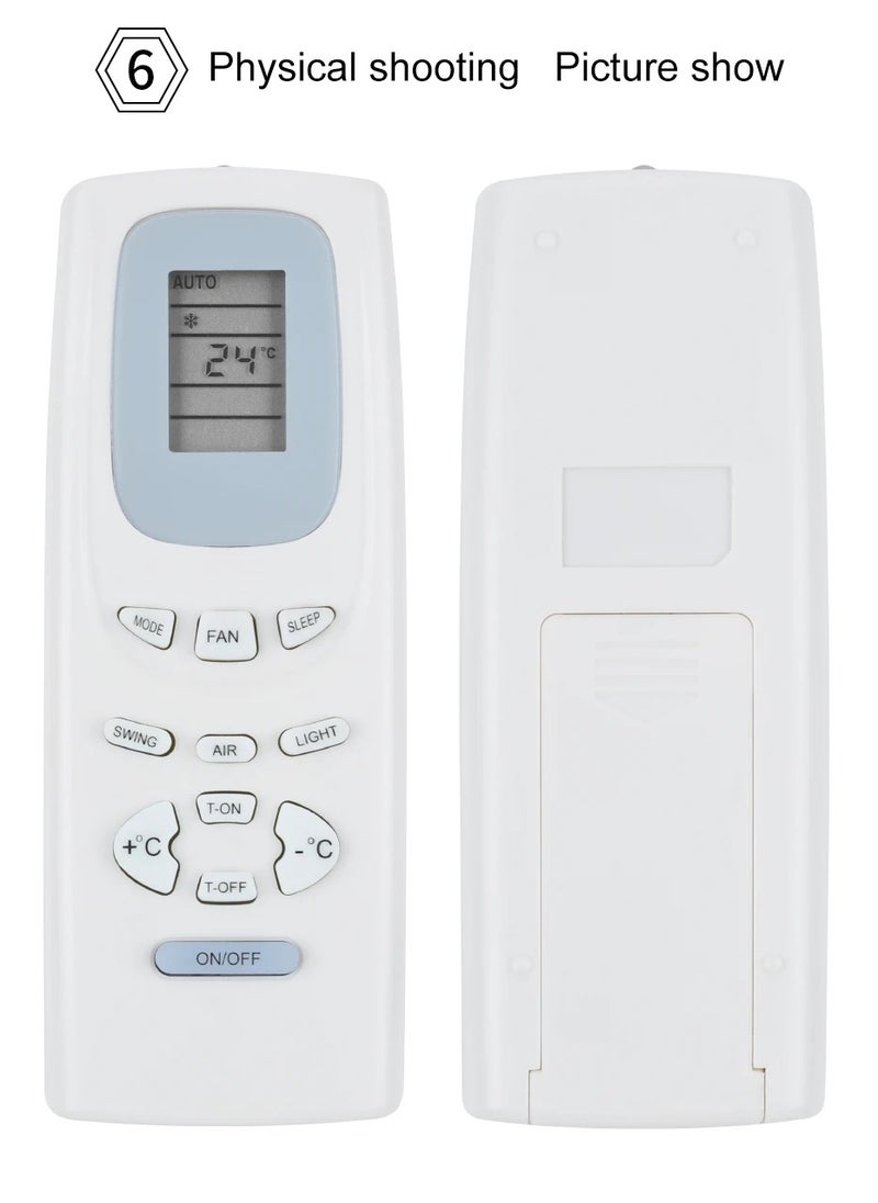 Generic - Universal AC Remote Control Fit for Gree Air Conditioner  Compatible Models Y512F Y512F2 Y512FA Y512F2 Y512N - Image 1