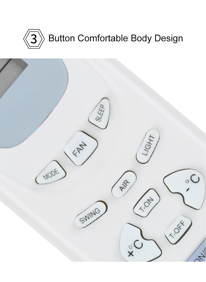Generic - Universal AC Remote Control Fit for Gree Air Conditioner  Compatible Models Y512F Y512F2 Y512FA Y512F2 Y512N - Image 1