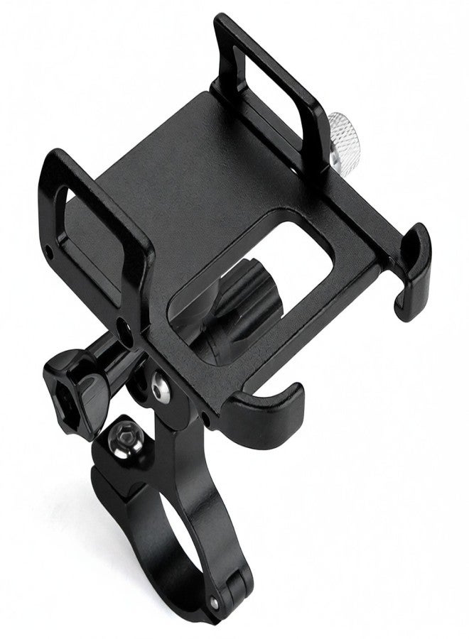 GUB Aluminum Bike Phone Holder 360 Degree Rotating Adjustable Anti Slip Cycling Bicycle Handlebar Phone Mount Holder Stand - Image 5