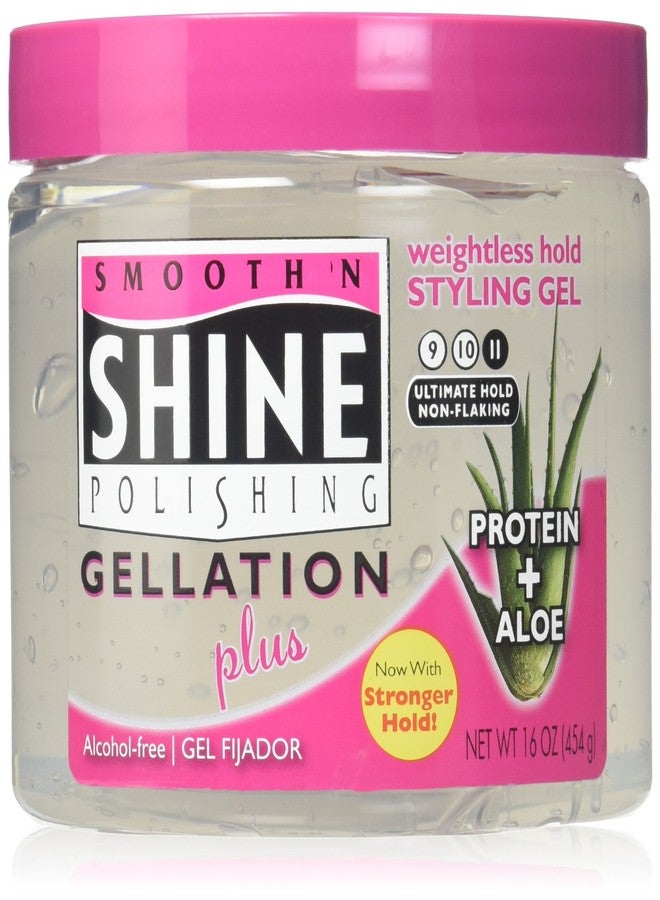 Smooth N Shine Smooth 'n Shine Gellation Extra Hold Styling Gel-16 oz - Image 1