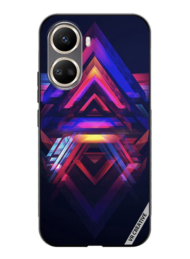 VR CREATIVE Protective Case Cover For Huawei Nova 10 SE Abstract Design Multicolour - Image 1