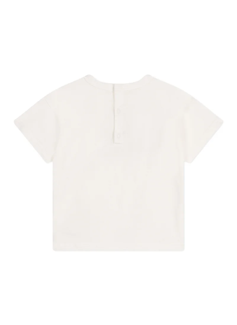 Petit Bateau Babies' short-sleeved plain cotton T-shirt