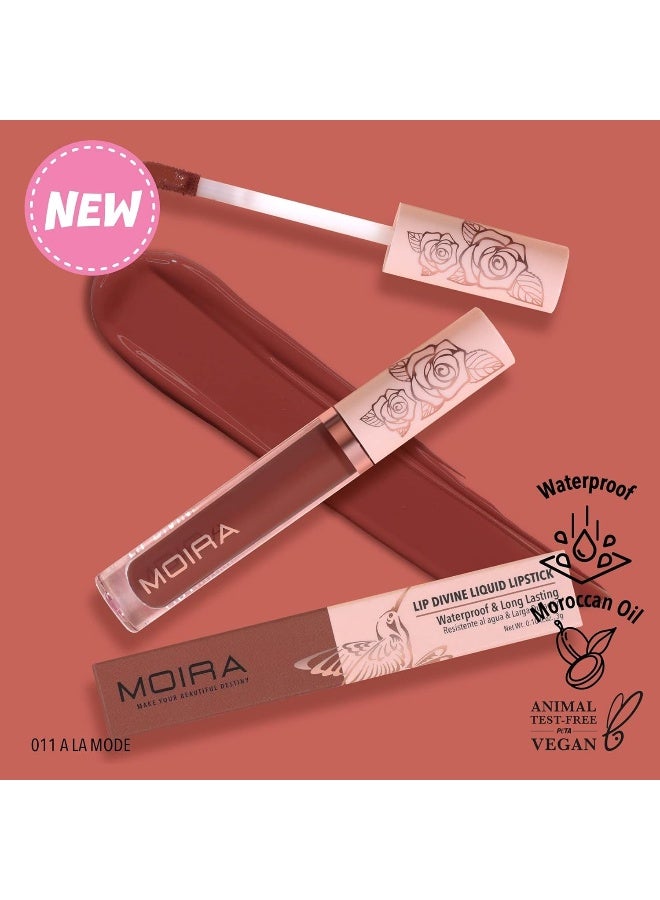 moira Lip Divine Liquid Lipstick (011, A La Mode) - Image 3