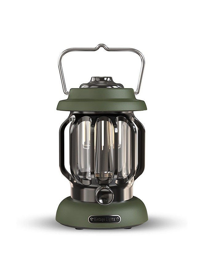 Mini USB Camping Lantern with Warm Orange White Light IPX4 Water Resistant Hanging Outdoor Light for Camping Backpacking Fishing - Image 1