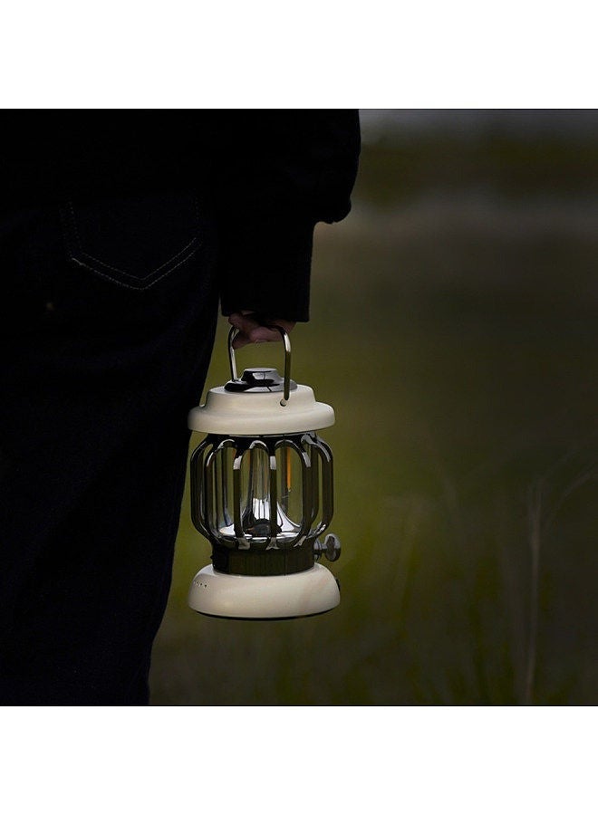 Mini USB Camping Lantern with Warm Orange White Light IPX4 Water Resistant Hanging Outdoor Light for Camping Backpacking Fishing - Image 4