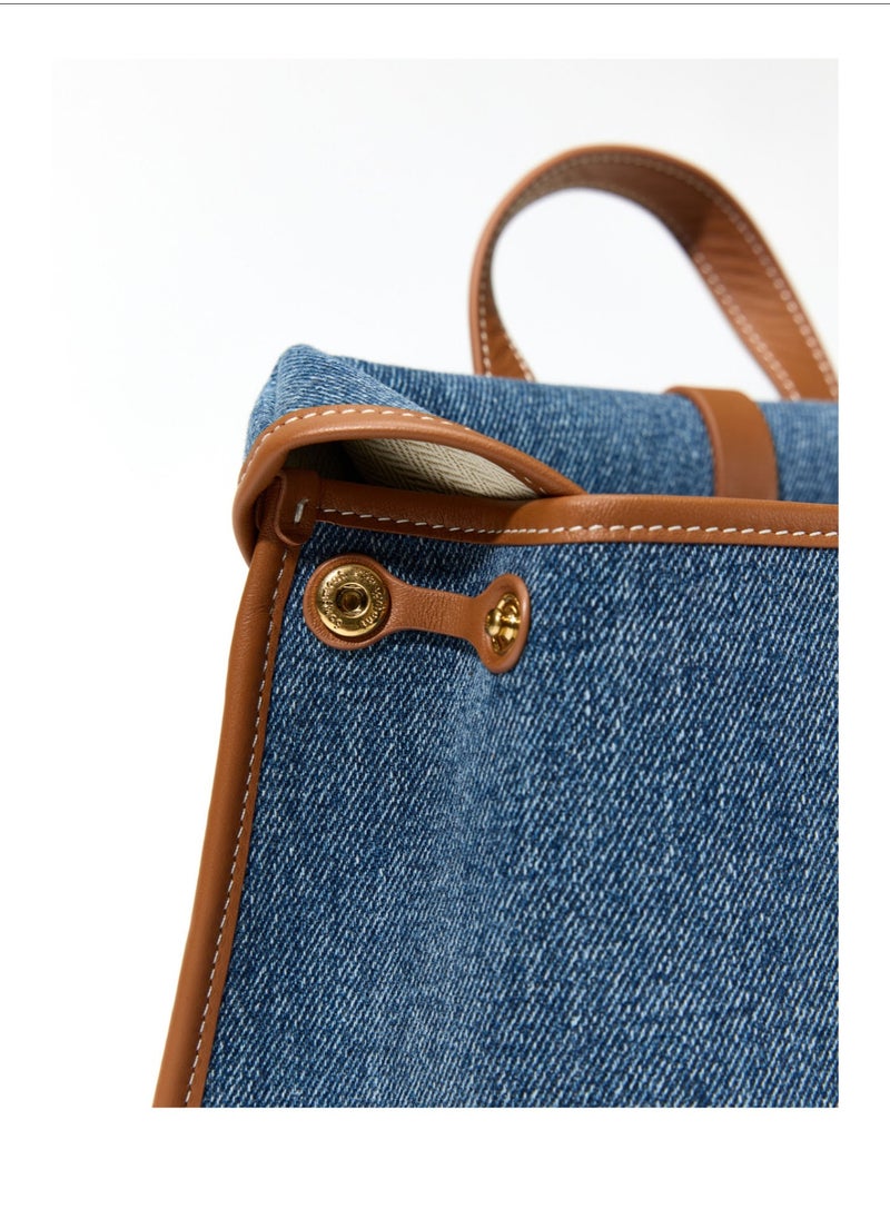 Songmont Songmont Medium Ear-Handle Tote Bag – Stylish & Functional Leather Women’s Bag  - Image 4