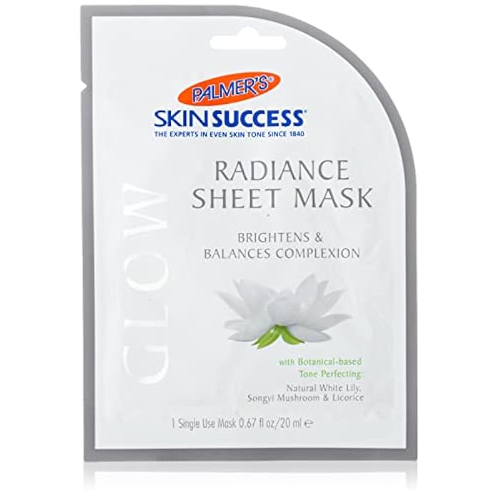 Palmer's Palmers Skin Success Glow Radiance Sheet Mask, 1 Ea, 1count - Image 1