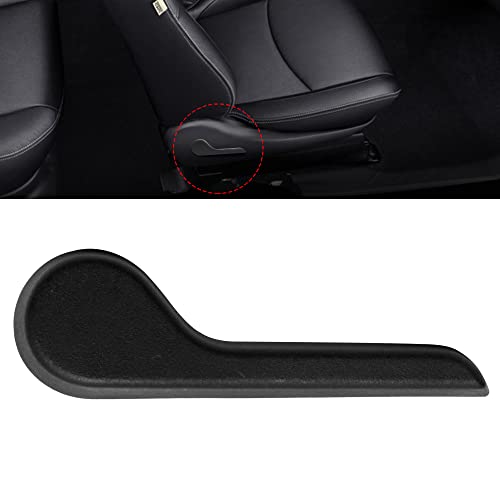HUSUKU Seat Recliner Handle RH Passenger Side Front Ebony for Chevy GMC Pickup Truck SUV (Black) Replaces: 15232598 OE GM-2511B-FL - Image 1