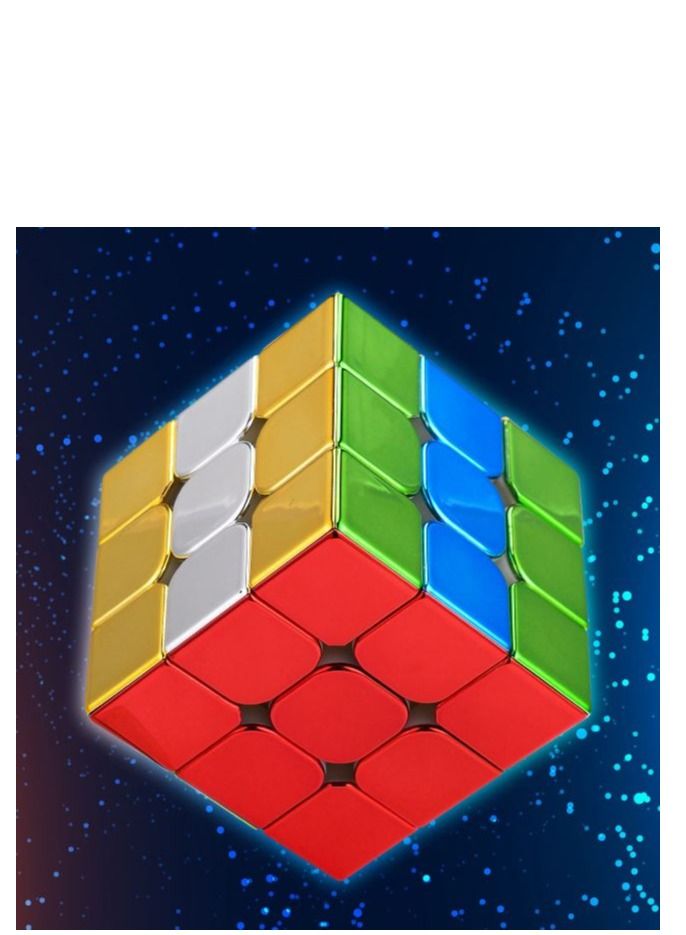Magic Cube Electroplate Puzzle Early Education Development Toy for Kids 5.6x5.6x5.6cm - Image 3