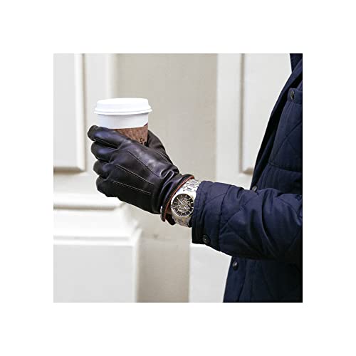 Bulova ساعة بولوفا أوتوماتيكية كلاسيكية للرجال من الفولاذ المقاوم للصدأ، تصميم قرص هيكلي: 96A208 - Image 4