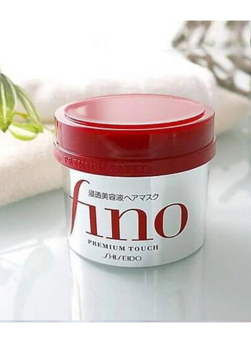 Fino Premium Touch Penetrating Essence Hair Mask (230g) & Hair Oil (70ml)Set - Image 4