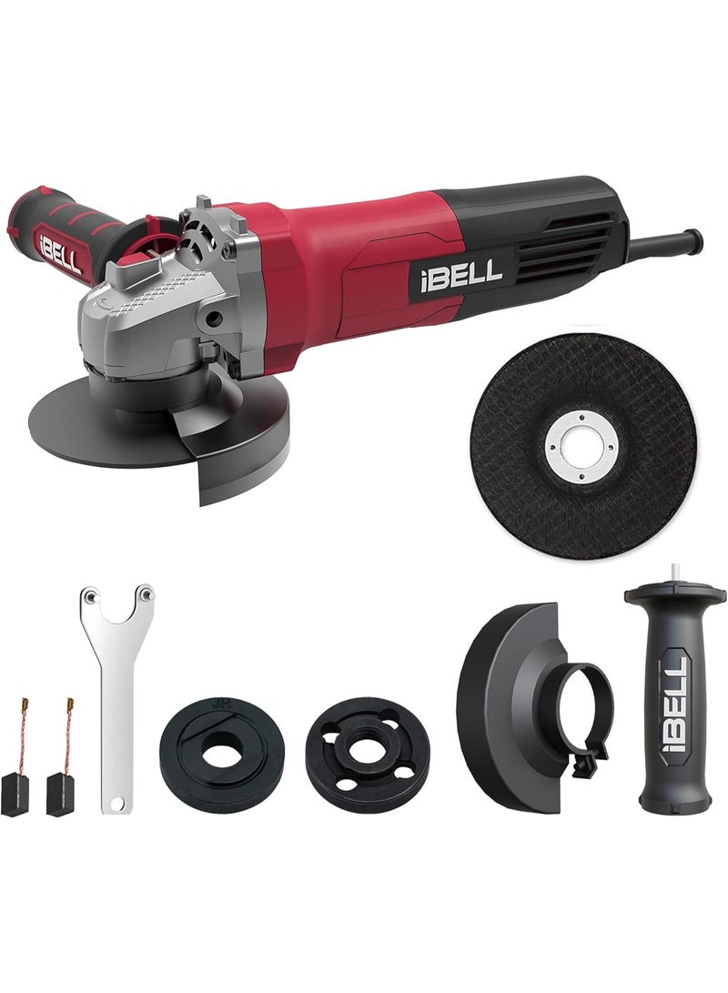 iBELL Angle Grinder AG10-68 | 680W Heavy Duty | Copper Armature | 100mm/4" Disc Dia | 11000 RPM | With Grinding Wheel & Guard | Perfect for Grinding, Cutting & Polishing - Image 1