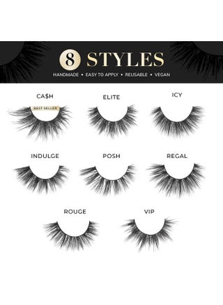 Luxury Synthetic False Eyelashes - Full Length Lash Extension 13Mm - Full Body Look - Medium Volume - Round Shape - Reusable Fake Lashes 15X - Lash Glue Not Included (Elite) - pzsku/Z5C51601F98EA9445365FZ/45/_/1734437665/94c88a9f-40b8-4eb2-b244-b5a009ea7b76