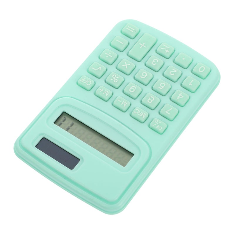 Mini Solar Calculator For Students Office Basic Math Tool Portable Pocket Size - Image 2