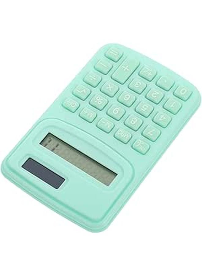 Mini Solar Calculator For Students Office Basic Math Tool Portable Pocket Size - Image 1