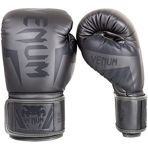 Venum Elite Boxing Gloves GreyGrey - Image 1