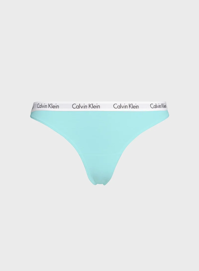CALVIN KLEIN Logo Band Thong