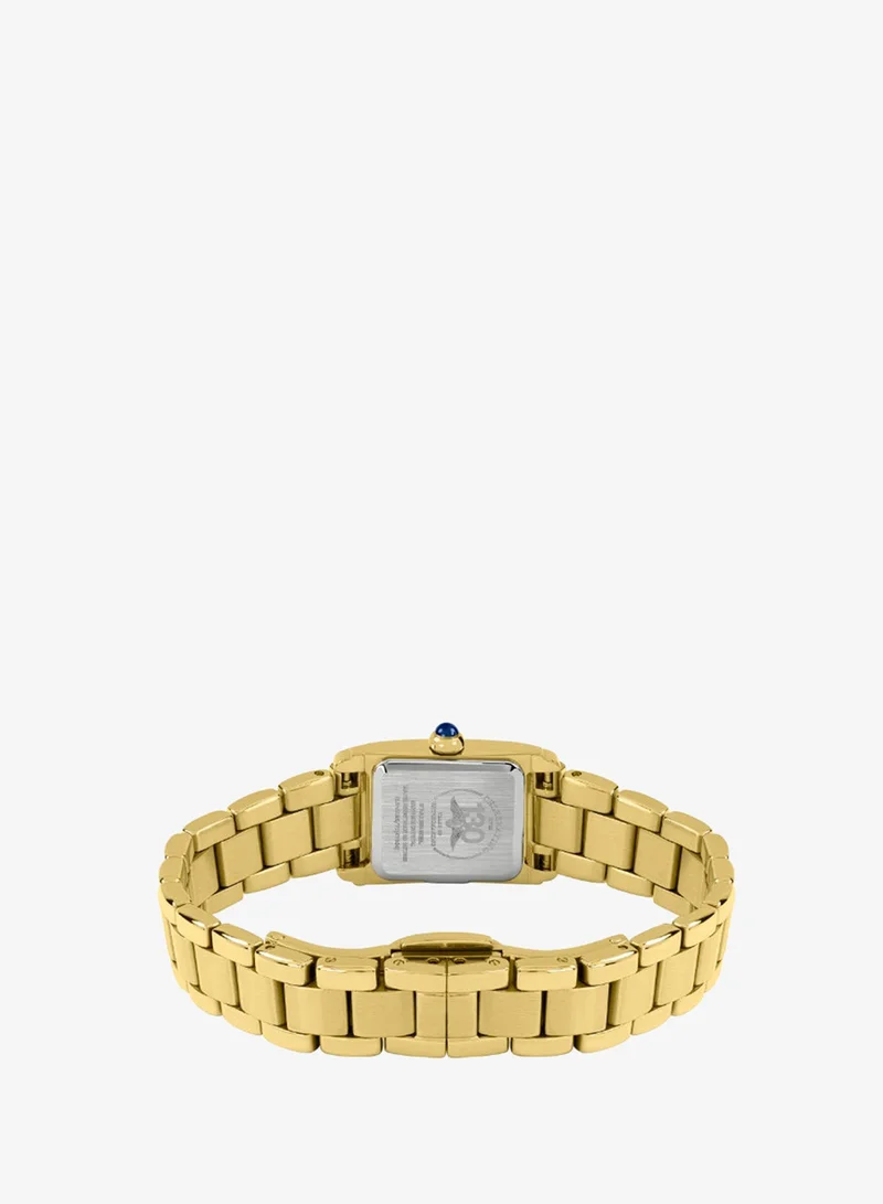 Rotary  Rotary Ladies Heritage Astoria Mother Of Pearl Dial Rectangular Gold Plated Stainless Steel Bracelet Watch - RLB10026/70 for Women | Best Price UAE