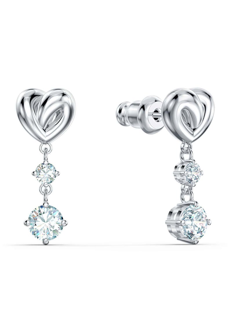 Swaro Lifelong Heart Drop Earrings for Women 5517943 - Image 3