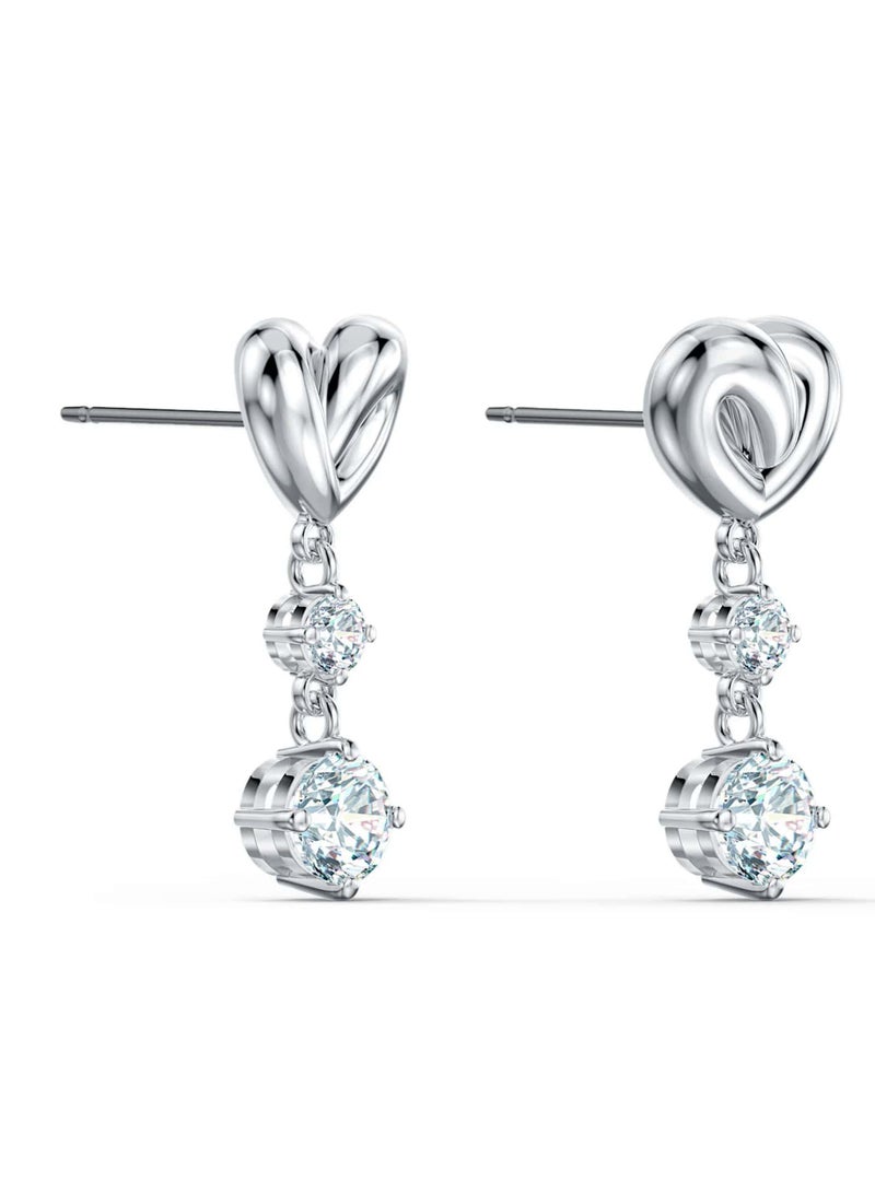 Swaro Lifelong Heart Drop Earrings for Women 5517943 - Image 4